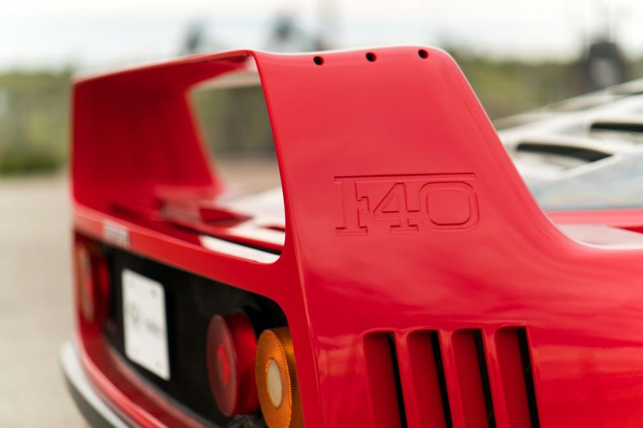 Детали экстерьера Ferrari F40 1989 года  (NA) (фото 13 из 40)